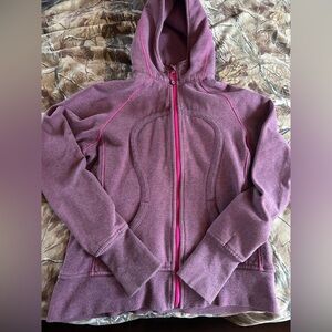 lululemon athletica Pink Hooded Sweater